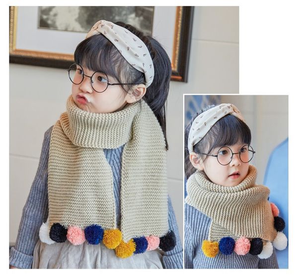 2018 Unisex Children Scarf Shawl Waxberry Venonat Ball Knitted Scarf Neck Warmer Wrap Boy Girl Kids Neckerchief Winter Warm Scarves From Guofu88 - 