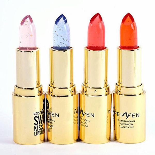 Vendita calda Sweet Kiss Idratante trasparente Baby Lip Blam Temperatura magica che cambia colore Jelly Lipstick Make Up