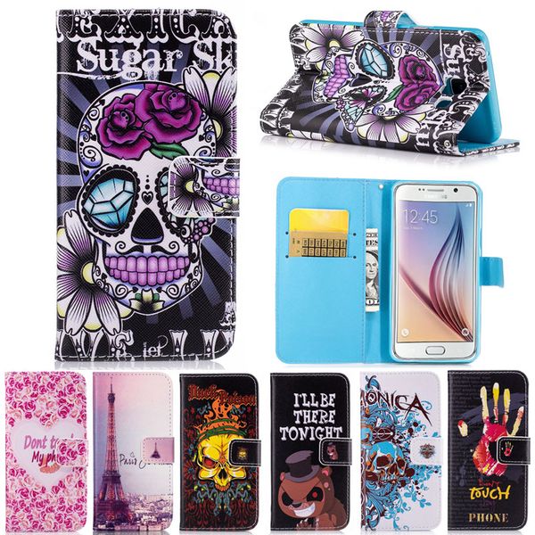 

Popular Flip Leather Wallet Case for Samsung Galaxy S3 S4 S5 Mini S6 S7 Edge S7edge NEO Stand Holder Shell Cover Phone Cases