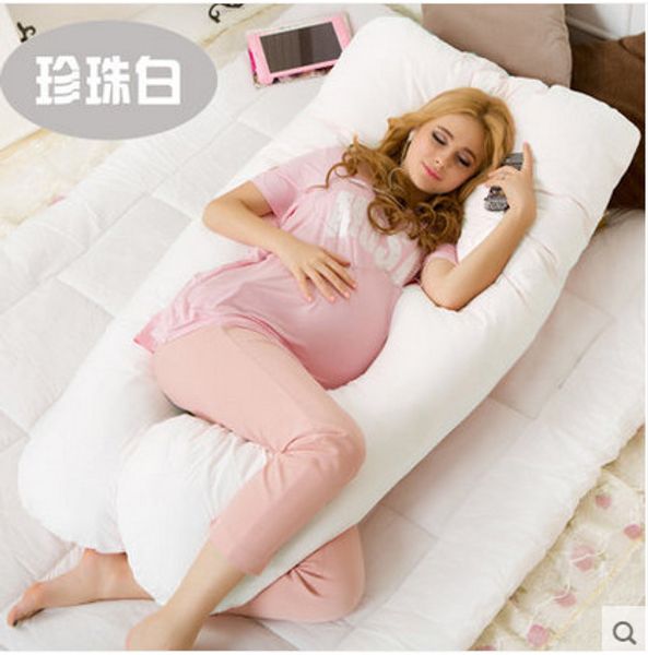 

wholesale- 2016 new maternity u shaped body pillows body pregnancy pillow for side sleeper removable cover 130*70
