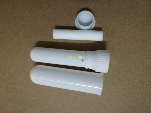 Boş Nazal Solunum Cihazı Çubukları, DIY uçucu yağ için Plastik Boş Burun Solunum Cihazları