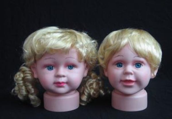 2020 Professional Kids Hairdressing Head Doll Head Hair Styling