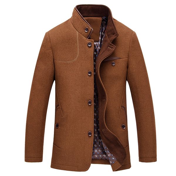 

wholesale- new arrival men jacket coat fashion clothes in autumn cashmere coats and jackets spring winter jacket ing, Black;brown