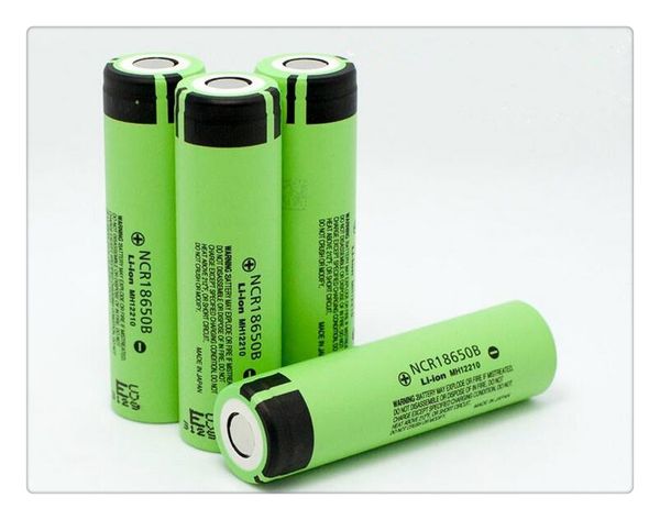 Batteria ricaricabile agli ioni di litio 18650 NCR3400mAh di alta qualità 3,7 V per uso torcia Pana sonic + spedizione gratuita