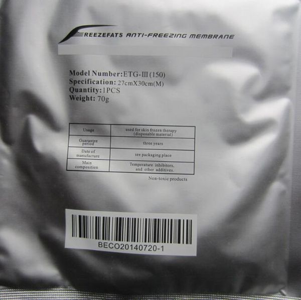 

Cryo anti freezing membrane cryo cool pad anti freeze cryo antifreeze membrane 28 28cm 27 30cm 34 42cm for clinical alon u e