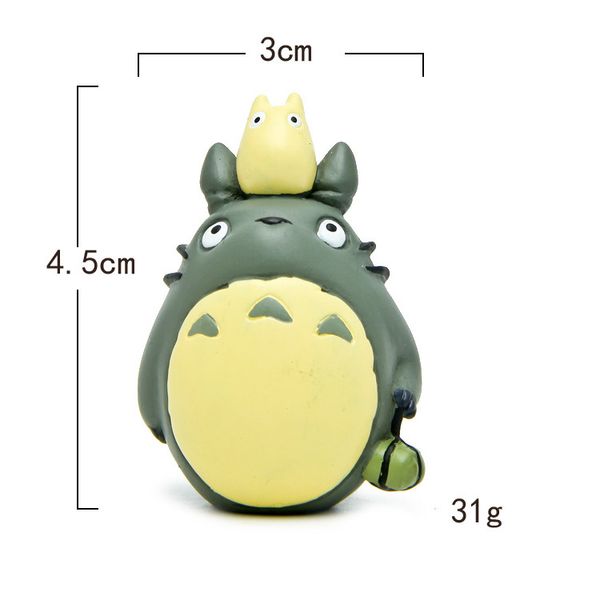 

miyazaki hayao my neighbor totoro & white totoro figure totoro mini pvc action figures toys collection model toy for kids gift