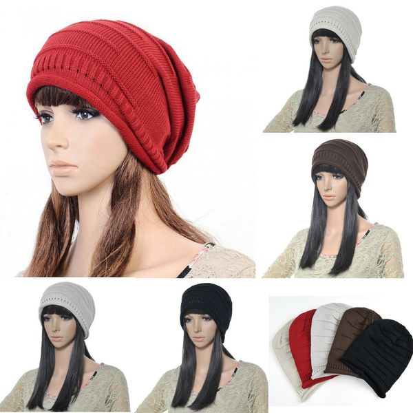 

разнообразие моделирования плиссированные шапочки шляпы хип-хоп хип-хоп с капюшоном вязаная шерсть шляпа мужчины и женщины осень и зима шляп, Blue;gray