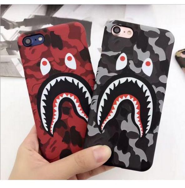

new fashion cool slim quality cool fashion shark case for iphone x 7 8 6 6s plus xs max xr shark army tpu phone case and accessories
