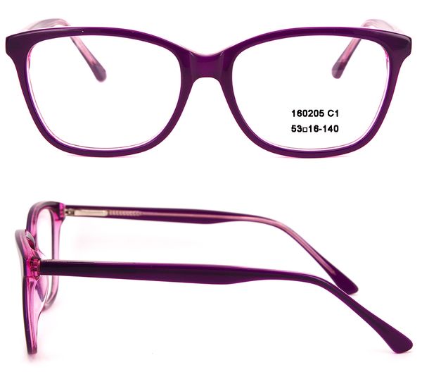 Marken-Acetat-Brillengestelle Oval für Damen und Herren, beliebtes klassisches Brillengestell mit Federscharnier, Vollrahmen Oval mit Etui, Discoun160205