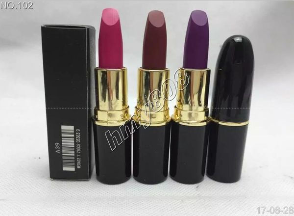 

Free Shipping Good Quality Makeup Frost Lipstick Retro Matte Lipstick With English Name 3g