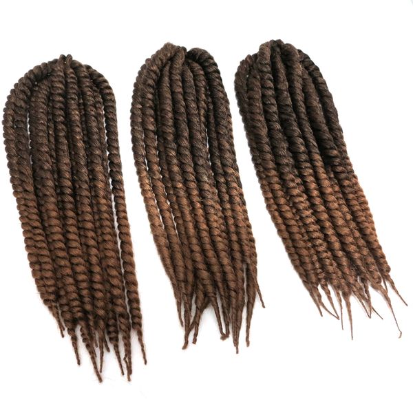 2019 Havana Mambo Twist Crochet Braid Hair 18 110g Synthetic