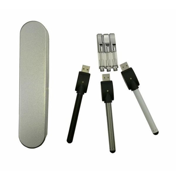 

Glass cartridges BUD touch battery box kit vaporizer pen cartridges vape thick oil vaporizer wax vape mod CE3 atomizer e cig kits