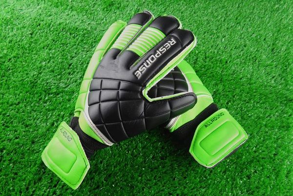 

football goalkeeper gloves quality goods movement male soccer professional, Black