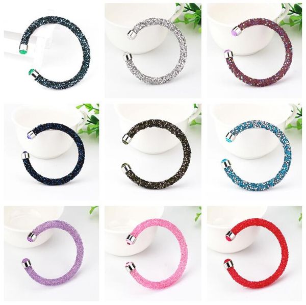 

gift new diamond bracelet burst fashion drill single lap bracelet fb294 mix order 20 pieces a lot charm bracelets, Golden;silver