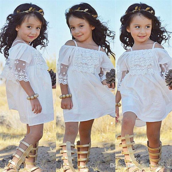 

дешевые симпатичные страна цветок девушки платья для ребенка спагетти ремни кружева короткие свадебные платья для маленьких детей онлайн про, White;blue