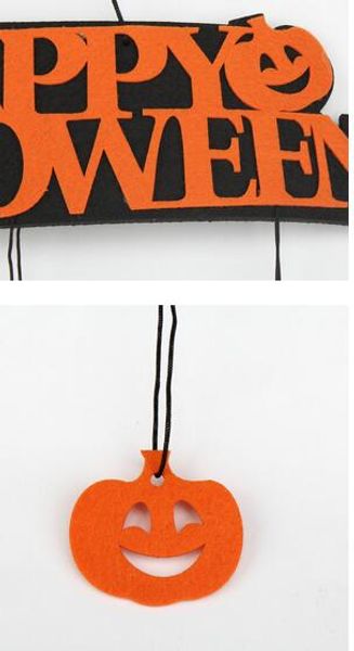 

горячие праздничные украшения хэллоуина счастливый halloween висит hang tag украшение окна тыквы висячие полосы