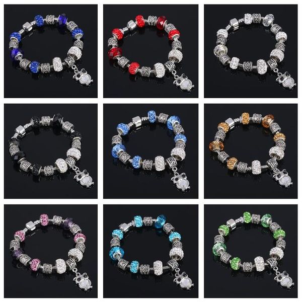 

new arrival bracelet diy large hole beads hand bracelet fb330 mix order 20 pieces a lot charm bracelets, Golden;silver