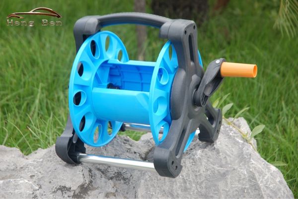 

wholesale- hb garden water hose reel cart pipe rack portable garden hose car