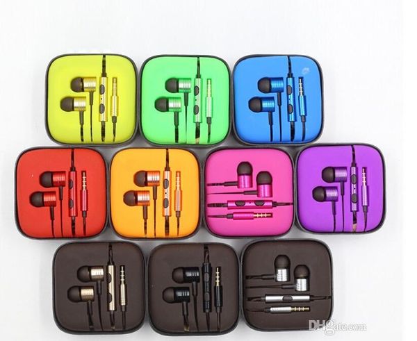 

3 5mm metal xiaomi pi ton headphone earphone noi e cancelling in ear head et earphone with mic remote for xiaomi am ung iphone 6 6