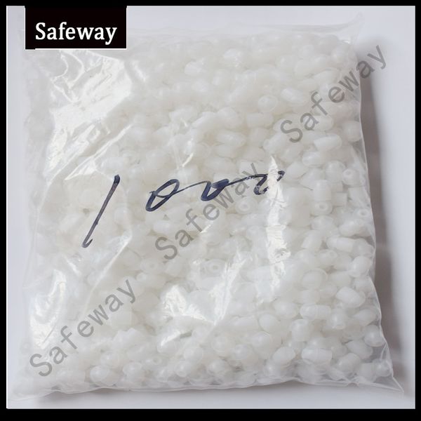 

1000pcs bulk order for replacement clear color silicone mushroom earbuds eartips for motorola kenwood two way radio earphone