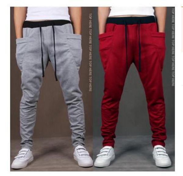 Pantaloni da jogging da uomo di nuova moda Pantaloni sportivi Harem Pantaloni slim casual Sarouel Pantaloni da uomo Pantaloni da uomo Abbigliamento