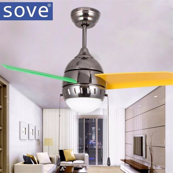 2019 36 Inch Modern Quiet Ceiling Fan Kids Room Ceiling Fans With Lights Mini Fan Lamp Children Bedroom Ceiling Light Fan Lamp From Langui 200 91