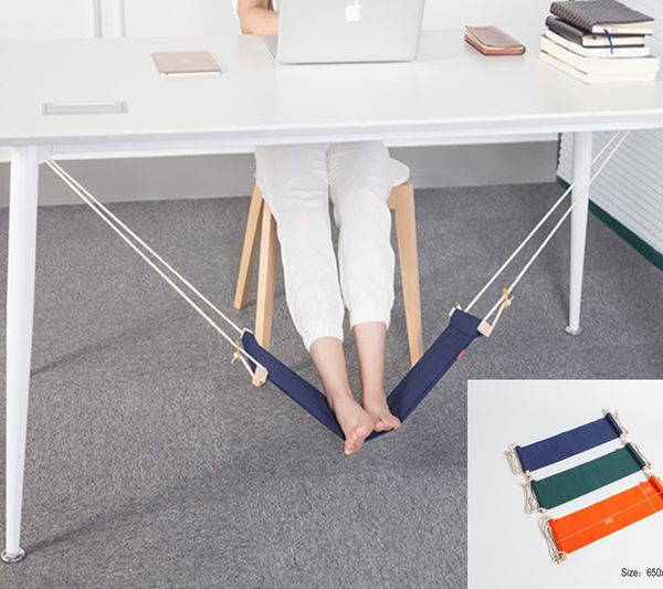 2019 Foot Hammock Office Portable Mini Feet Rest Stand Desk