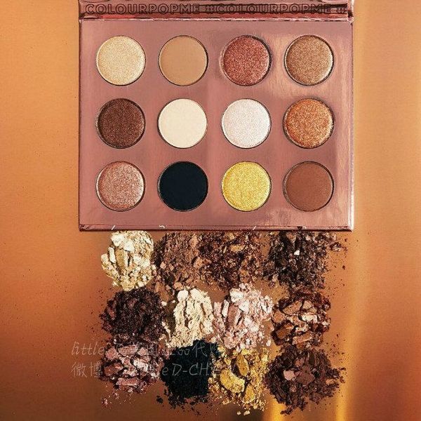 

colourpop i think i love you eye shadow palatte12 colors waterproof and long-lasting palatte ship