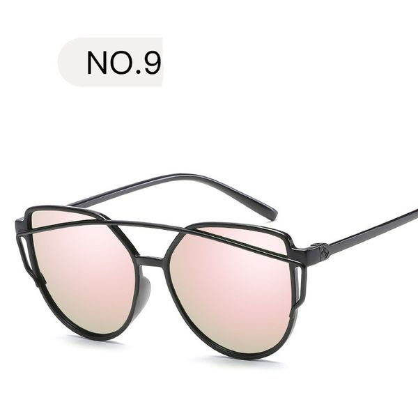 

модный бренд солнцезащитных очков для женщин cat eye солнцезащитные очки мужские зеркальные солнцезащитные очки мужчины очки женщина vintage, White;black