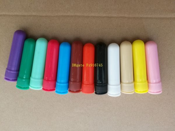 

blank nasal inhaler aromatherapy bottle nasals inhalers sticks with wicks 12 color