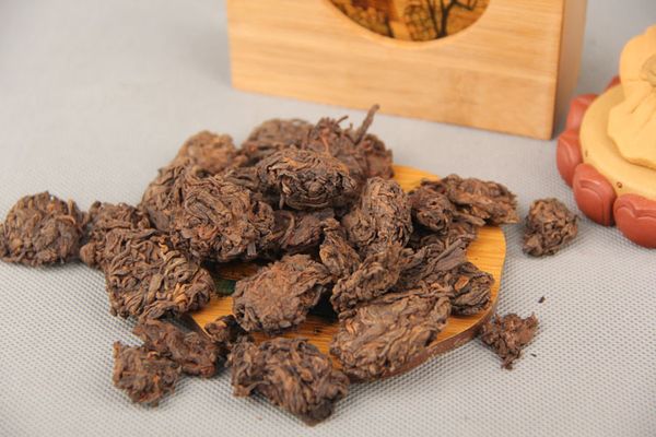 

2005 Aged Puer Tea Lump of Shoots -500g Laochatou Menghai natural tuocha ripe pu'er pu er pu-erh puerh PP-030