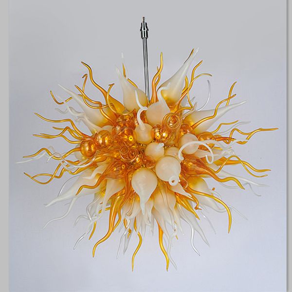 

modern blown glass chandelier lighting sphere shape borocilicate glass lightling led light from guangzhou manufactorer