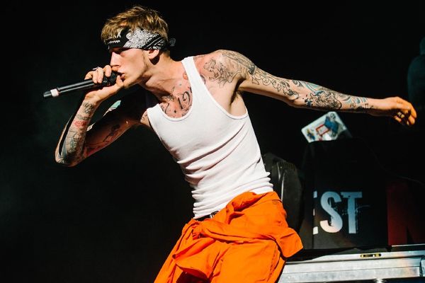 MGK Bad Boy Hip Hop Music 36/"x24/" Poster 10 Machine Gun Kelly