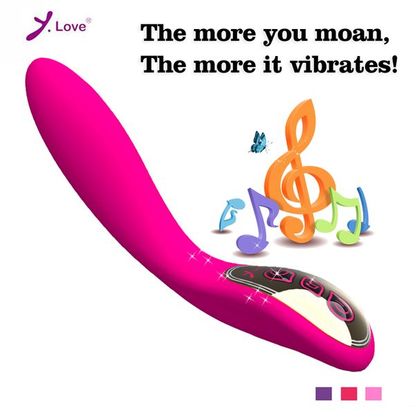 Wholesale YLOVE Waterproof G Spot MUSIC Big Electric Vibrator Sex Toys For  Couples Women Pussy Dildo Erotic Porn Adult Sexy Toy Sex Shop Custom ...