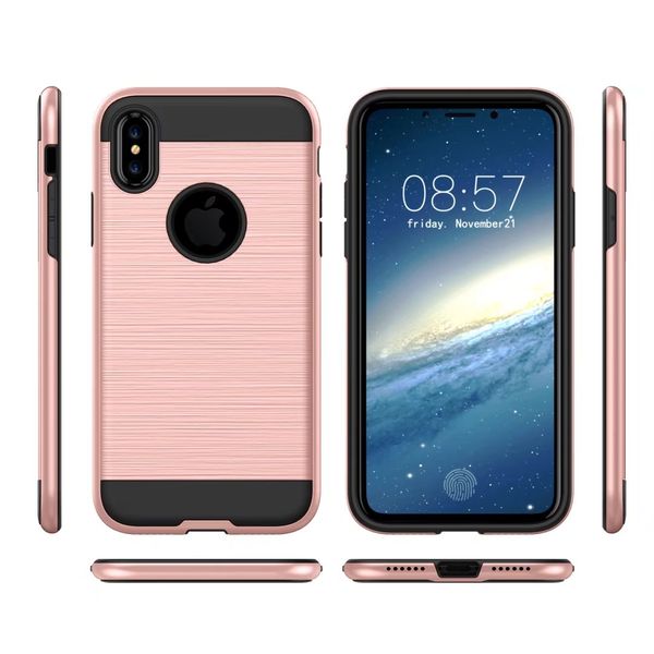 

For iphone x dual layered anti hock hard cover for iphone 8 7 6 plu am ung 8 plu note 8 hybrid armor ca e