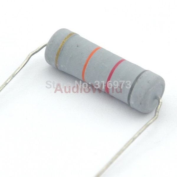 

wholesale- (5 pcs/lot) 82k ohm metal oxide film resistors, 5w, 5 watts