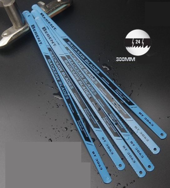 

10pcs|bag spring steel hand saw blade woodworking blade 300mm* 24t single side not easily deformed bt3064 hans11001