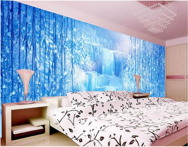 

mural 3d wallpaper 3d wall papers for tv backdrop fashion fantasy three-dimensional 3d art scenery scenery tv background