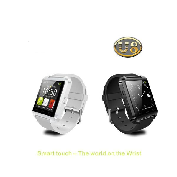 

2017 smart watch u8 woman/man sport bluetooth smartwatch fitness tracker for android ios phone pk apple watch gt08 dz09 u80
