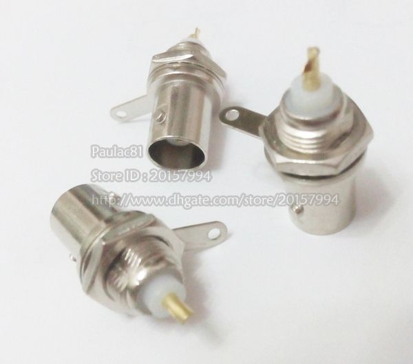 

chassis radial rf bnc probe panel mount female connector adapter plug/20pcs
