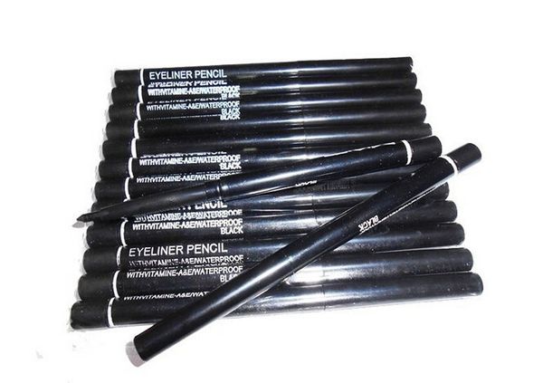 

60 Шт. / Лот Pro Марка Макияж Поворотный Выдвижной Черный Гель Подводка Для Глаз Крас