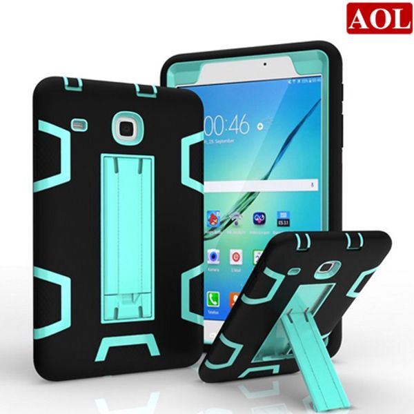 

For Samsung Galaxy TAB E 8.0 T377 T375 Shockproof Tablet Case Anti Dust Soft Silicon PC Hybrid Coque Stand Cover Cases