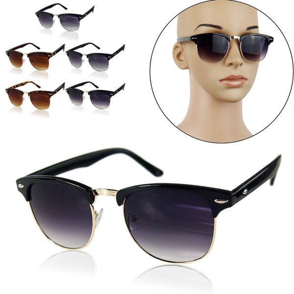 

wholesale- 2016 vintage womens mens designer oversized sunglasses glasses, White;black