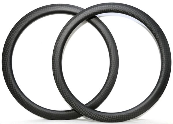 

carbon wheel single rim 700c 50mm depth 23mm width 12k weave carbon rim tubular road bike rim