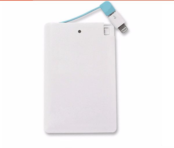 

Sufficient capacity portable charger power bankfa hion mart card power bank 2600mah powerbank portable charger external battery for iphone