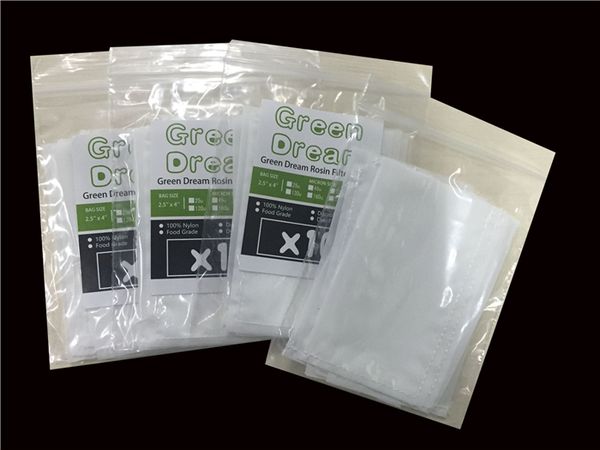 

25mic rosin bags x10 2.5x4 squish bag rosin filters bags