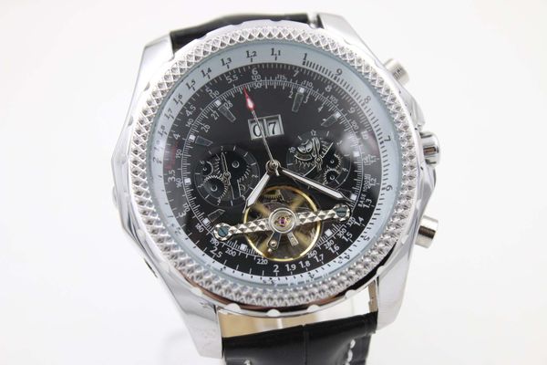 

человек колокол автоматические механические часы из нержавеющей стали дата росс часы мужская бирка aqua terra часы rx01, Slivery;brown