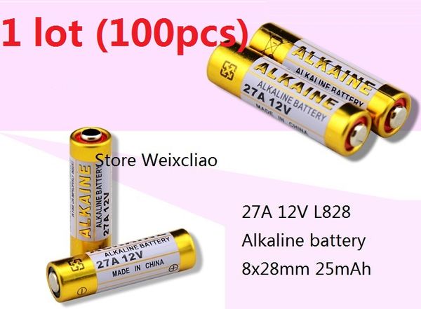 

1 лот 27A 12 В 27A12V 12V27A l828 сухой щелочной аккумулятор 12 Вольт батареи Бесплатная доста