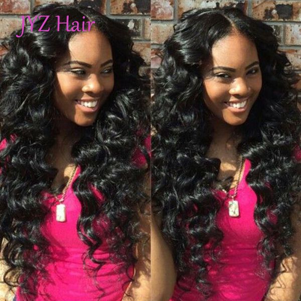 

brazilian peruvian deep wave virgin human wigs 130% density brazilian human hair lace front wig 8-24 inch full lace human hair wigs, Black;brown