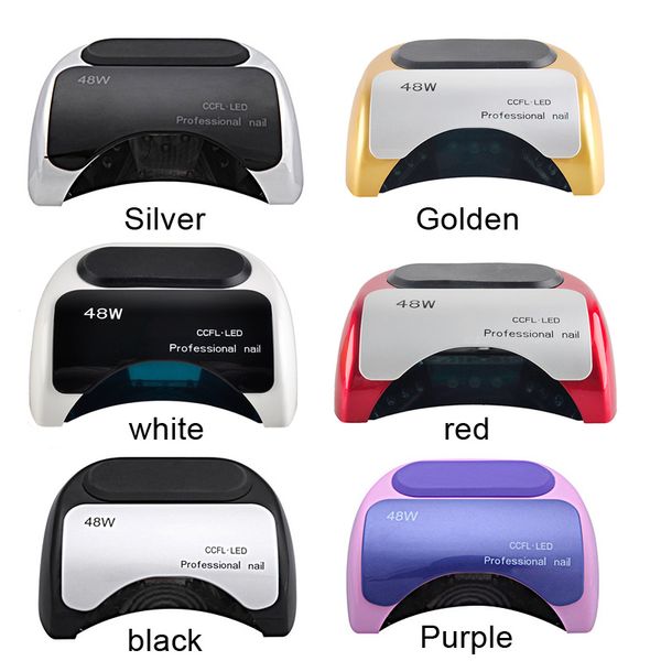 

48w nail led lamp lke profe ional ccfl led lamp naill 48w led uv lamp nail dryer with automatic induction 10 20 30 timer 0603029